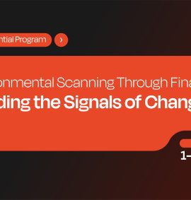 Environmental Scanning Through Finance: Reading the Signals of Change