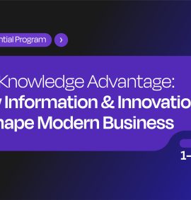 The Knowledge Advantage: How Information & Innovation Reshape Modern Business