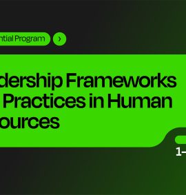 Leadership Frameworks and Practices in Human resources