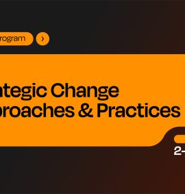 Strategic Change Approaches and Practices